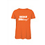 Koningsdag Shirt/Hoodie Oranje - 'Queen of drinKING'