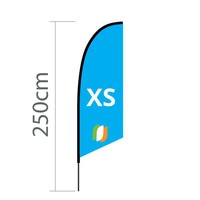 Beachflag Angled XS