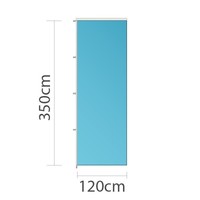Bandiere personalizzate, 120x350cm