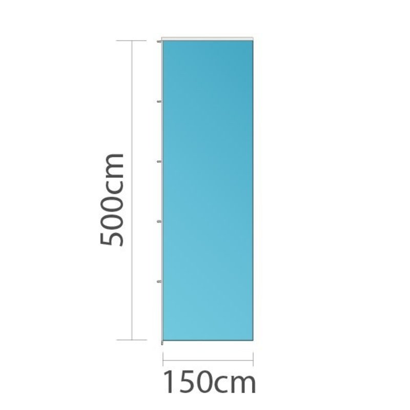 Banier, 150x500cm