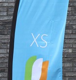 Beach flag Straight XS - 60x186cm (24" x 73")