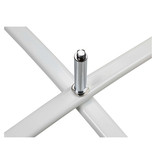 Standard cross base, white