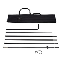 Beachflag Mast Block L, schwarz