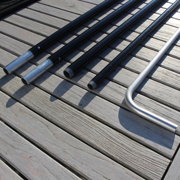 Beach flag pole Block Beach flags