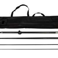 Beachflag mast S, zwart