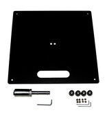 Placa de base, heavy, preto com saco de água cinza