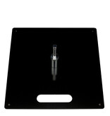 Placa de base, heavy, preto com saco de água cinza