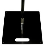 Placa de base, heavy, preto com saco de água cinza