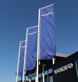 Bandera vertical publicitaria, 120x300cm