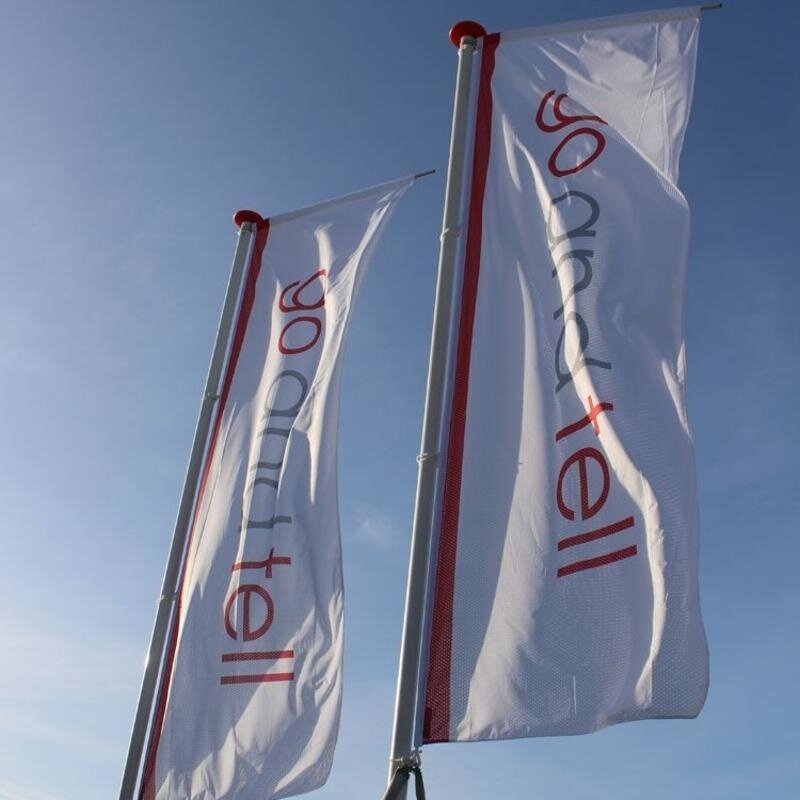 Reklamflagga, 120x300cm Reklamflagga, 120x300cm