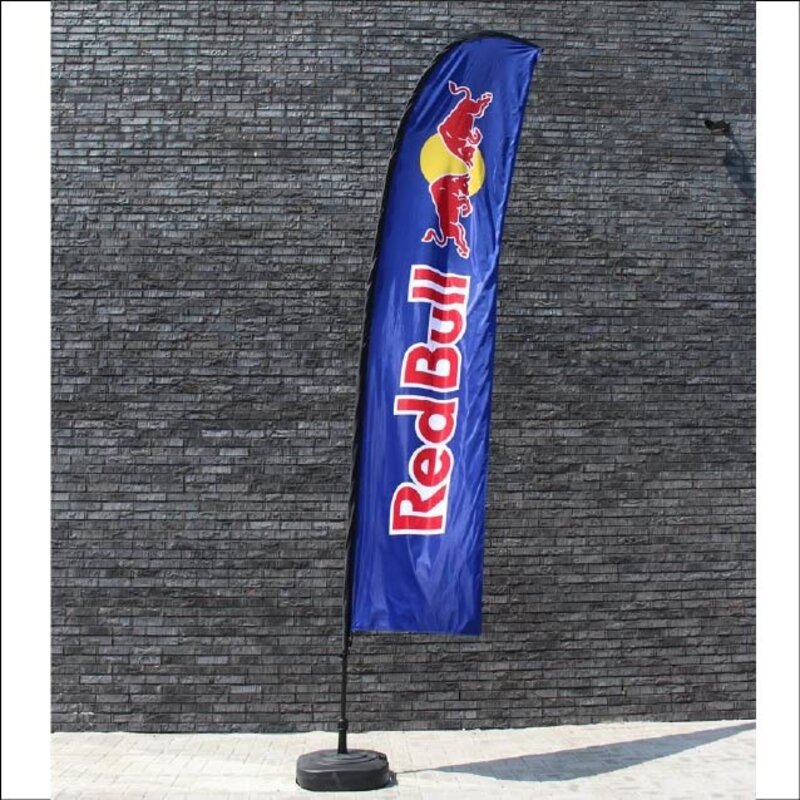 Beach flag Straight L - 75x380cm Beach flag Straight L - 75x380cm