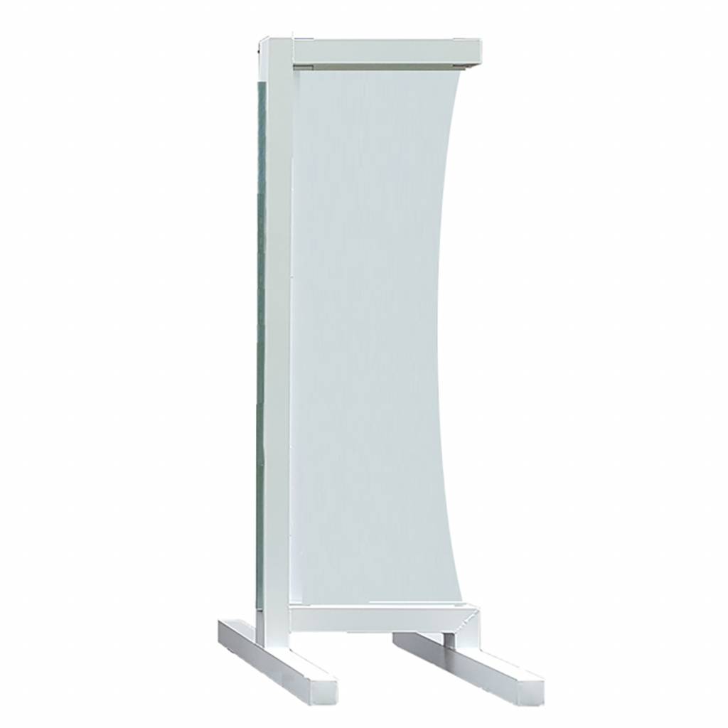 Aluminium reclamevleugel -Model C