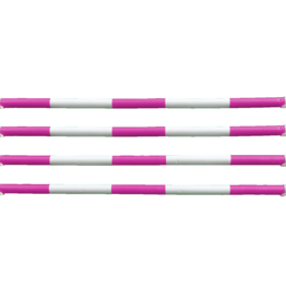 Hindernisbalk *Pro serie* - roze & wit