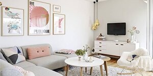 Een creatieve, Deense woning