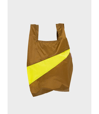 Susan Bijl The New Shopping Bag - Make & Fluo Yellow - Medium