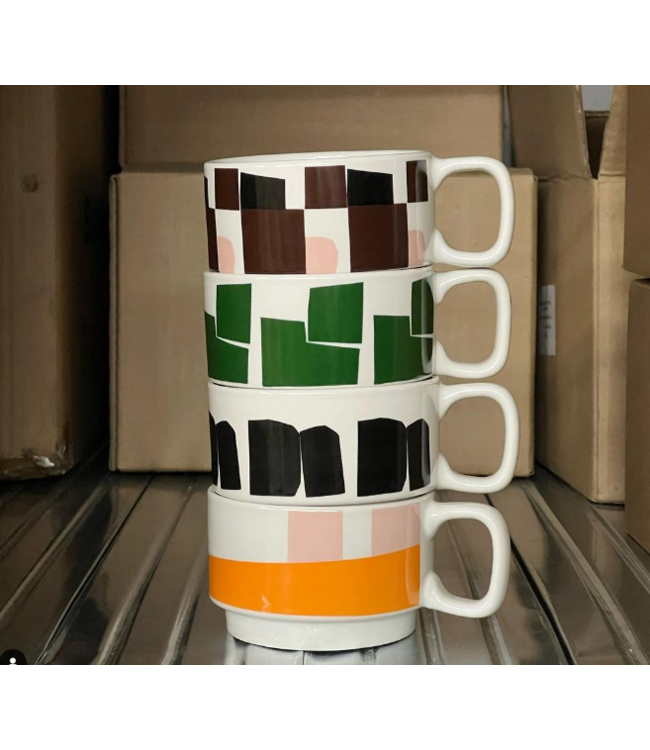 Sisi House of Style Sisi Mok Graffic - Oranje