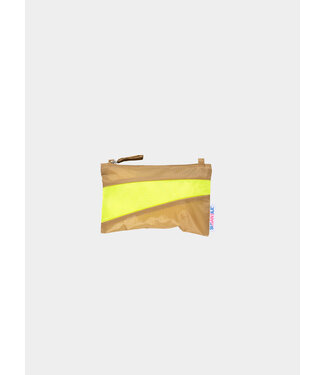 Susan Bijl The New Pouch - Camel & Fluo - Small