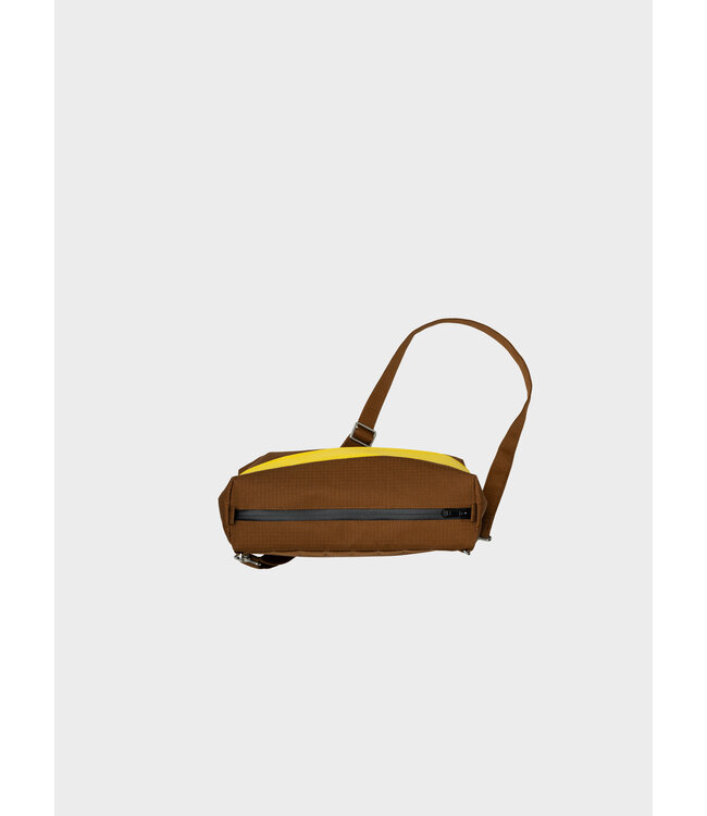 Susan Bijl The New Bum Bag - Hazel & TV Yellow - Medium