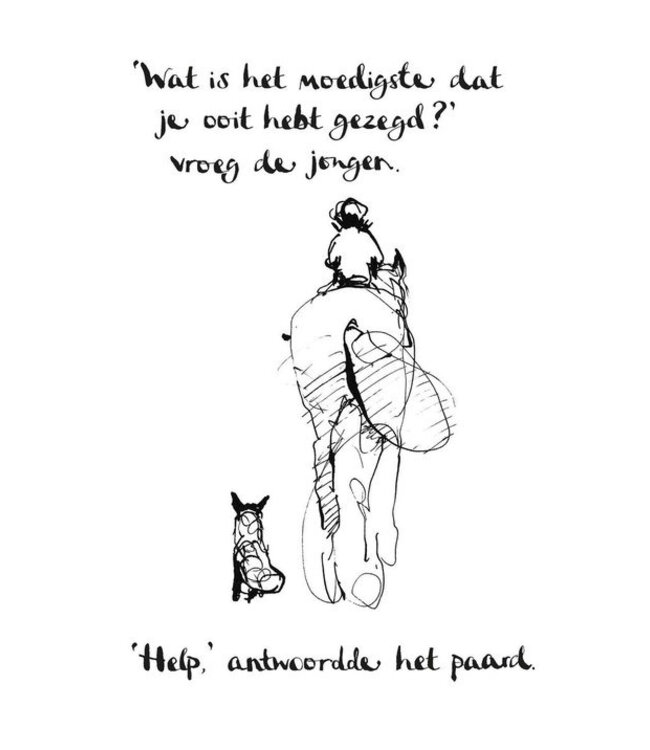 De jongen, de mol, de vos en het paard