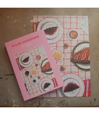 De Streken van Agnes Puzzel - Ontbijttafel - Groot