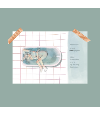 Babet te Winkel Verlieskaart - In bad gegaan