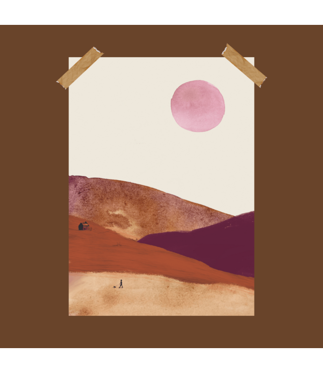 Babet te Winkel Verlieskaart - Het contrast met de zon