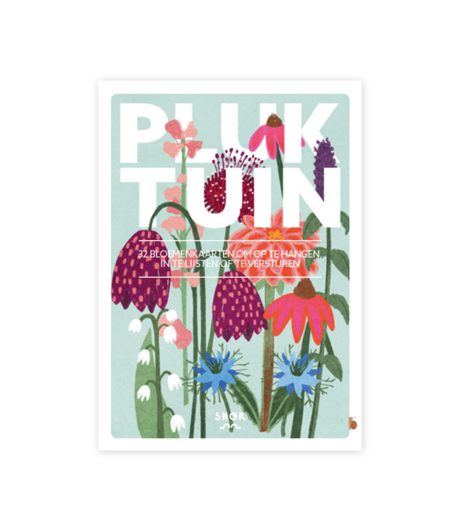 Uitgeverij De Wereld van Snor Pluktuin Kaartenboekje