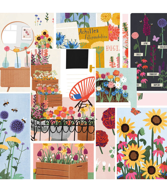 Uitgeverij De Wereld van Snor Pluktuin Kaartenboekje