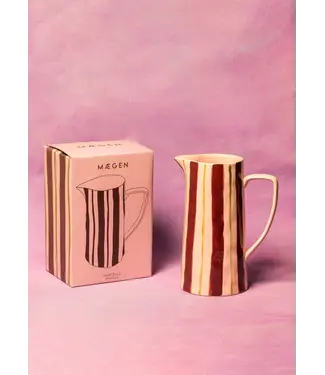 Maegen Karaf - Roze/Bordeauxrode