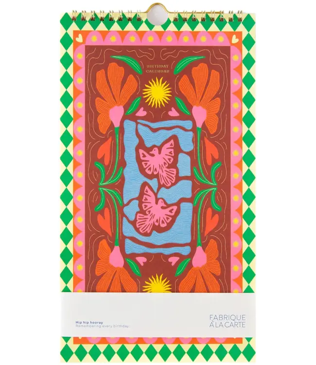 A-Journal A-Journal - Verjaardagskalender - Birds