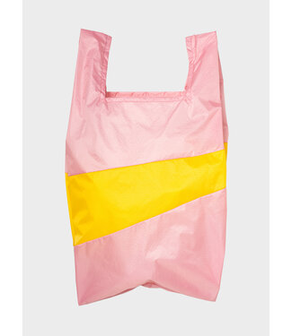 Susan Bijl The New Shopping Bag Pink Panther & Sunflower Large