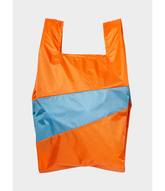 Susan Bijl The New Shopping Bag Orange & Ocean Large