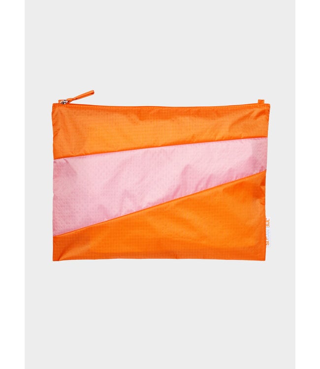 Susan Bijl The New Pouch Orange & Pink Panther Large
