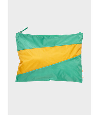 Susan Bijl The New Pouch Holly Green & Calendula Large