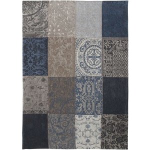 Vloerkleed patchwork denim