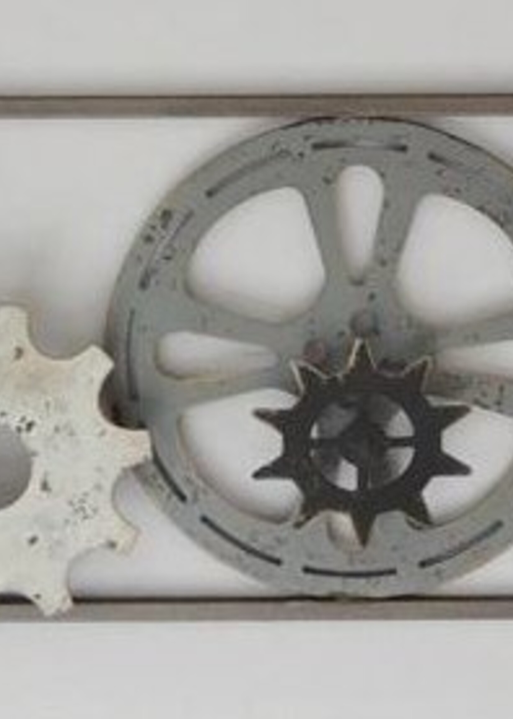 Industriële 3D wanddecoratie tandwielen