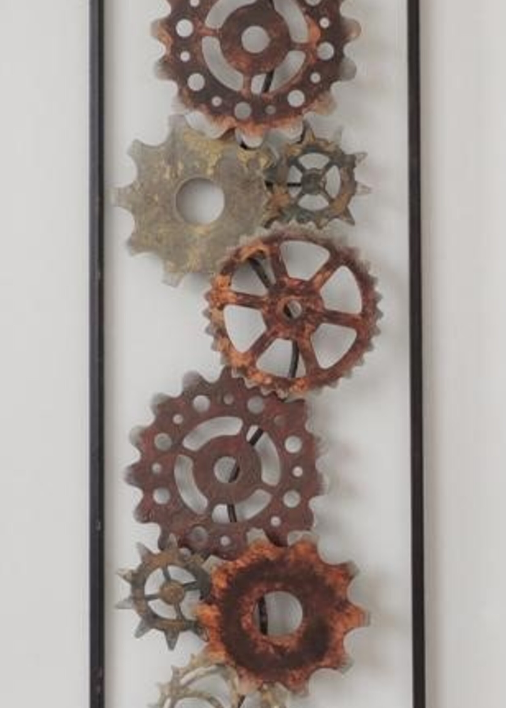 Industriële 3D wanddecoratie