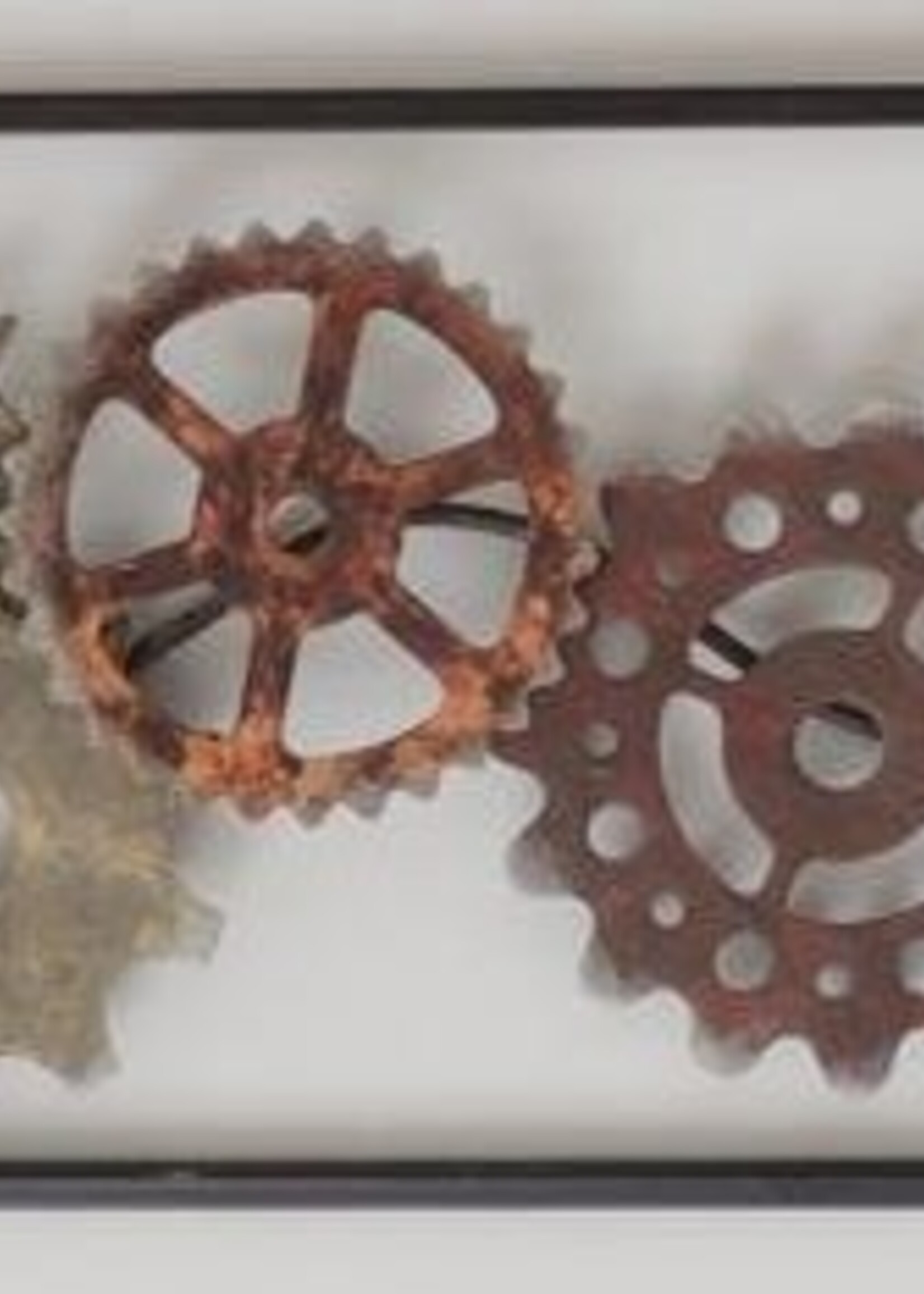 Industriële 3D wanddecoratie