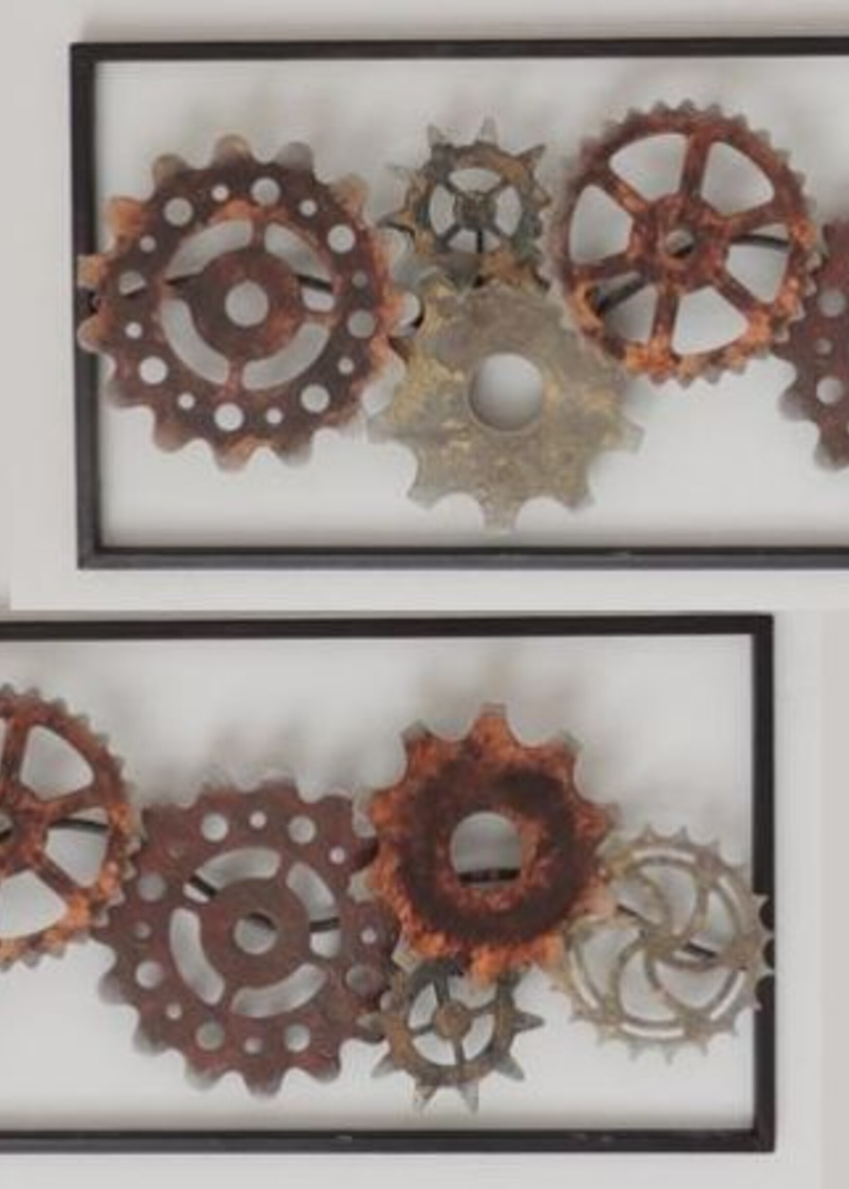 Industriële 3D wanddecoratie