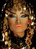 Wanddecoratie "Portrait of an Arabian Princess"