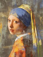 Vloerkleed  Girl with pearl