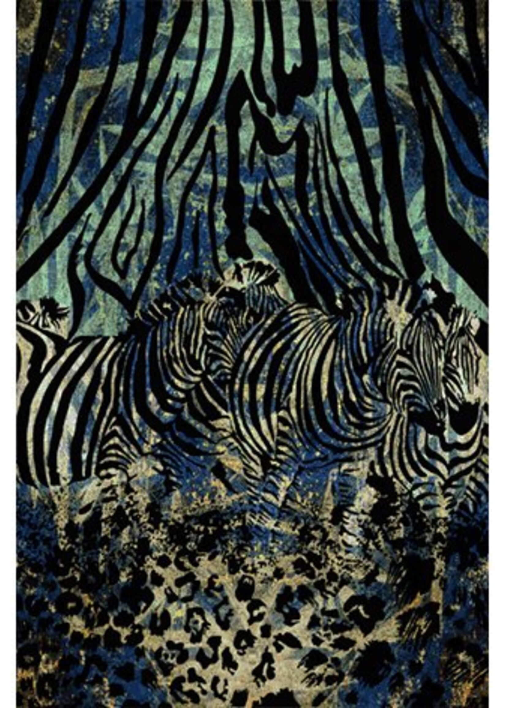 Vloerkleed Karpet Dubhe Zebra's