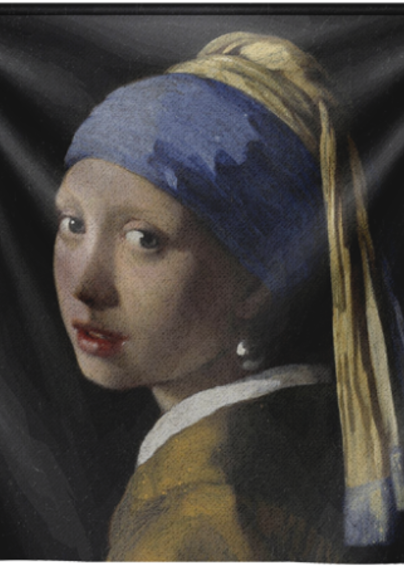 Wandkleed vintage "het meisje met de Parel" van Johannes Vermeer