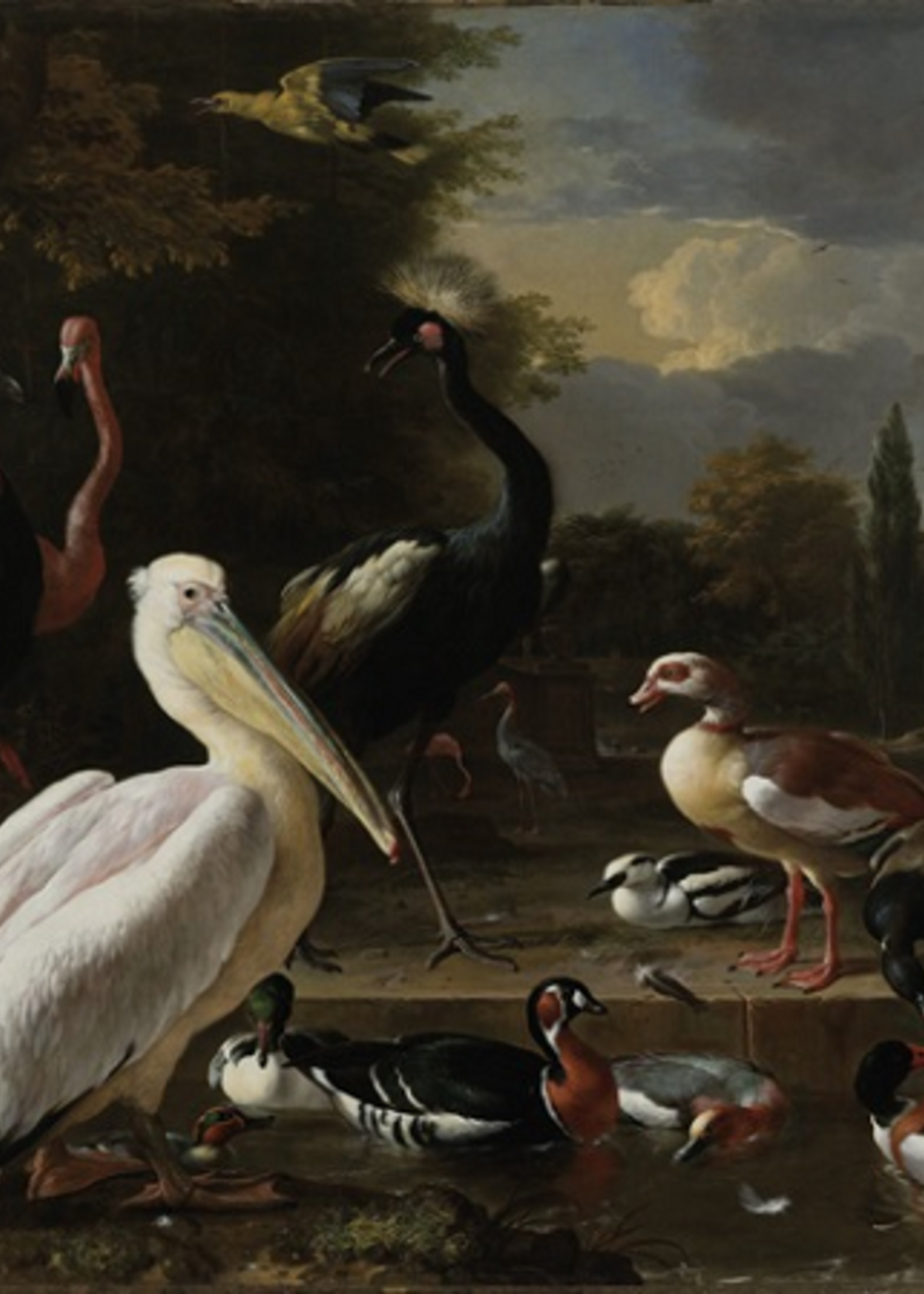 Wanddecoratie "Pelikaan"