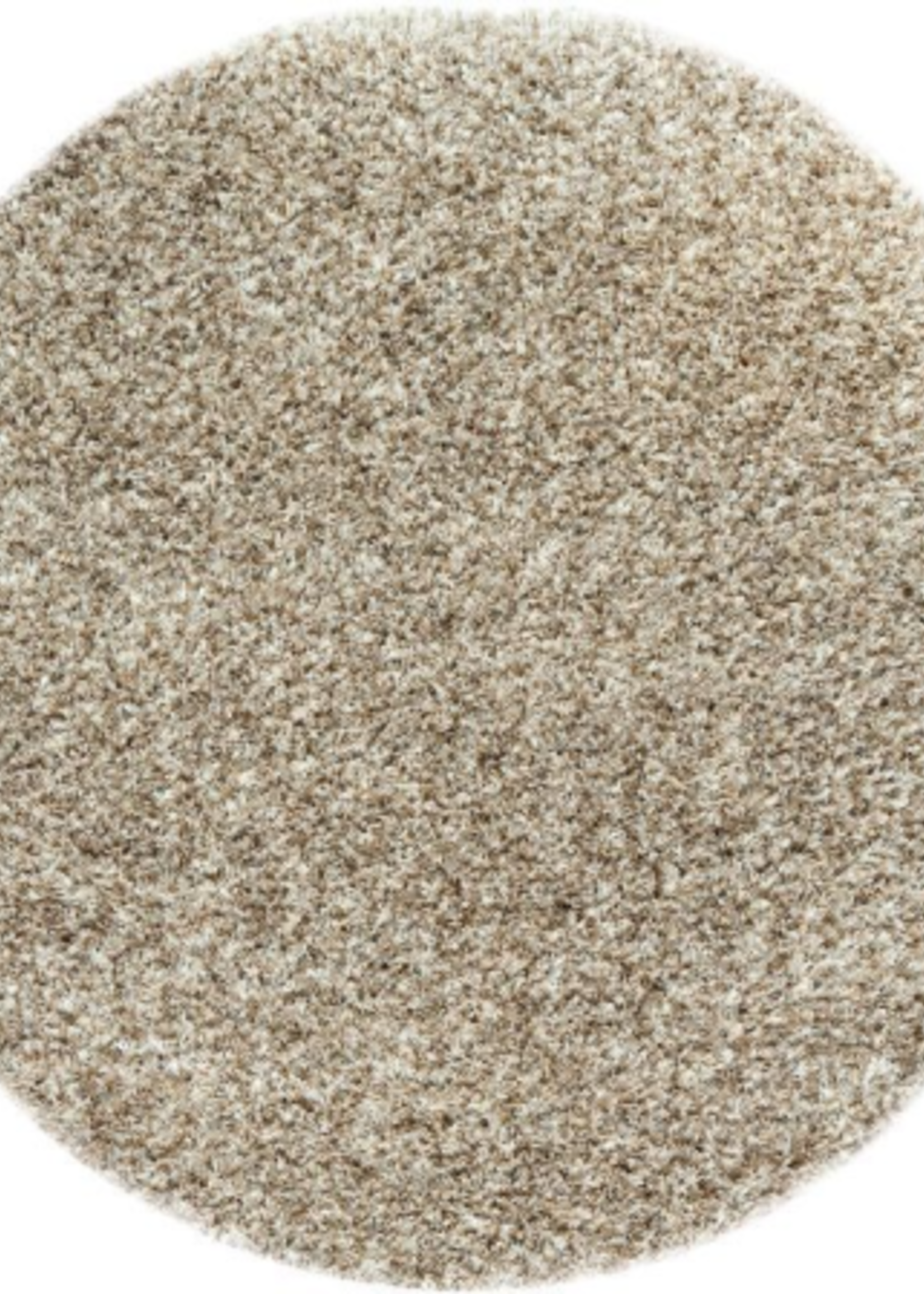 Hoogpolig rond vloerkleed Richmond