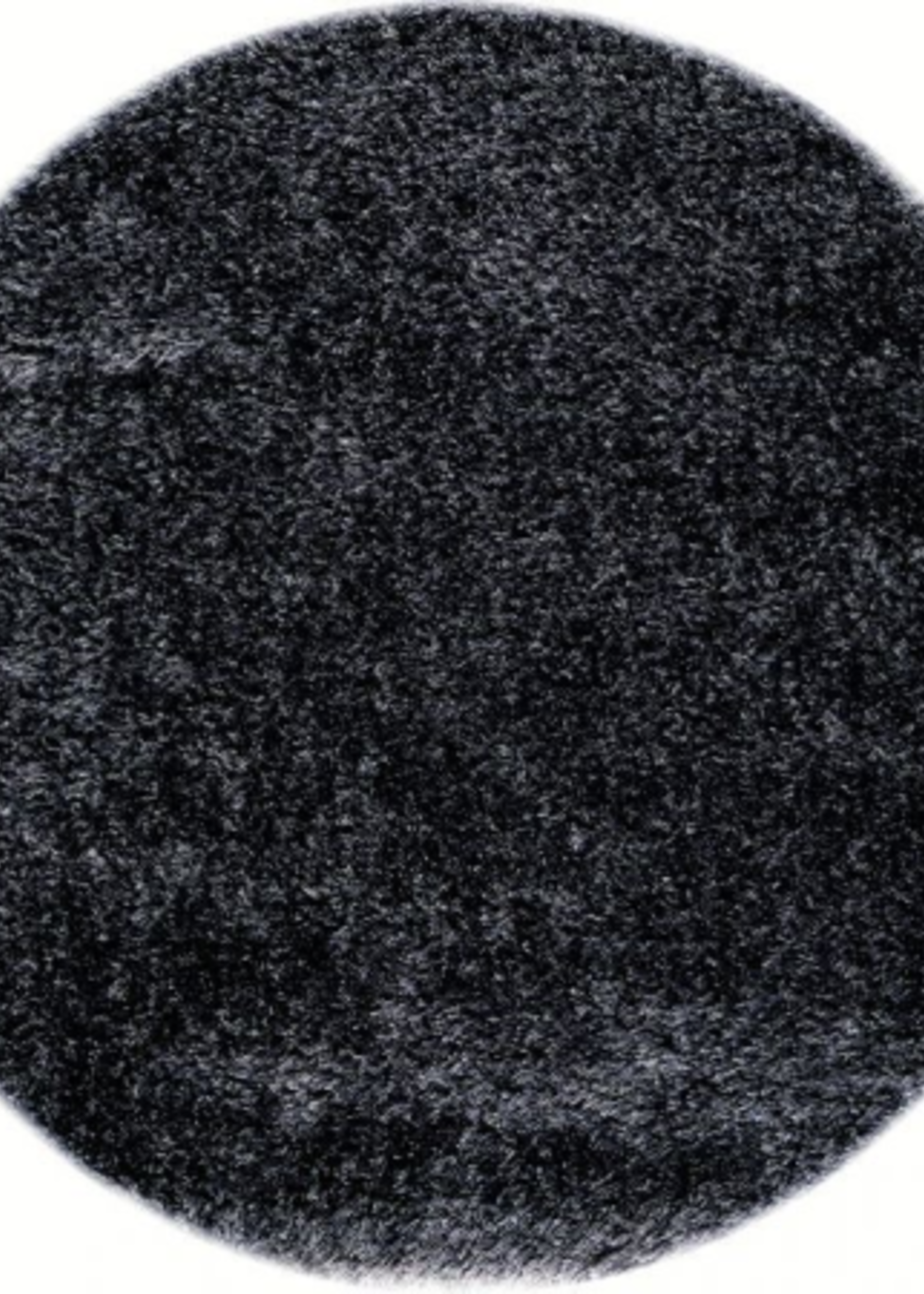 Hoogpolig rond vloerkleed Richmond