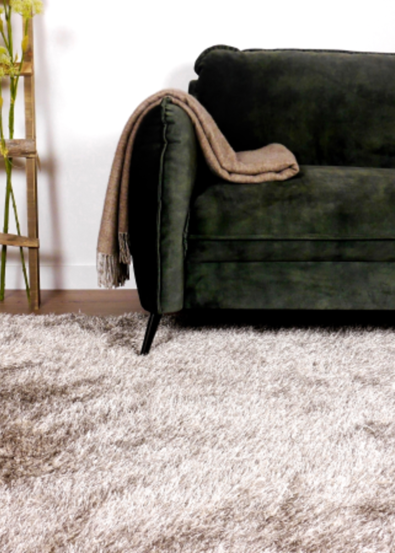 Hoogpolig vloerkleed love shaggy