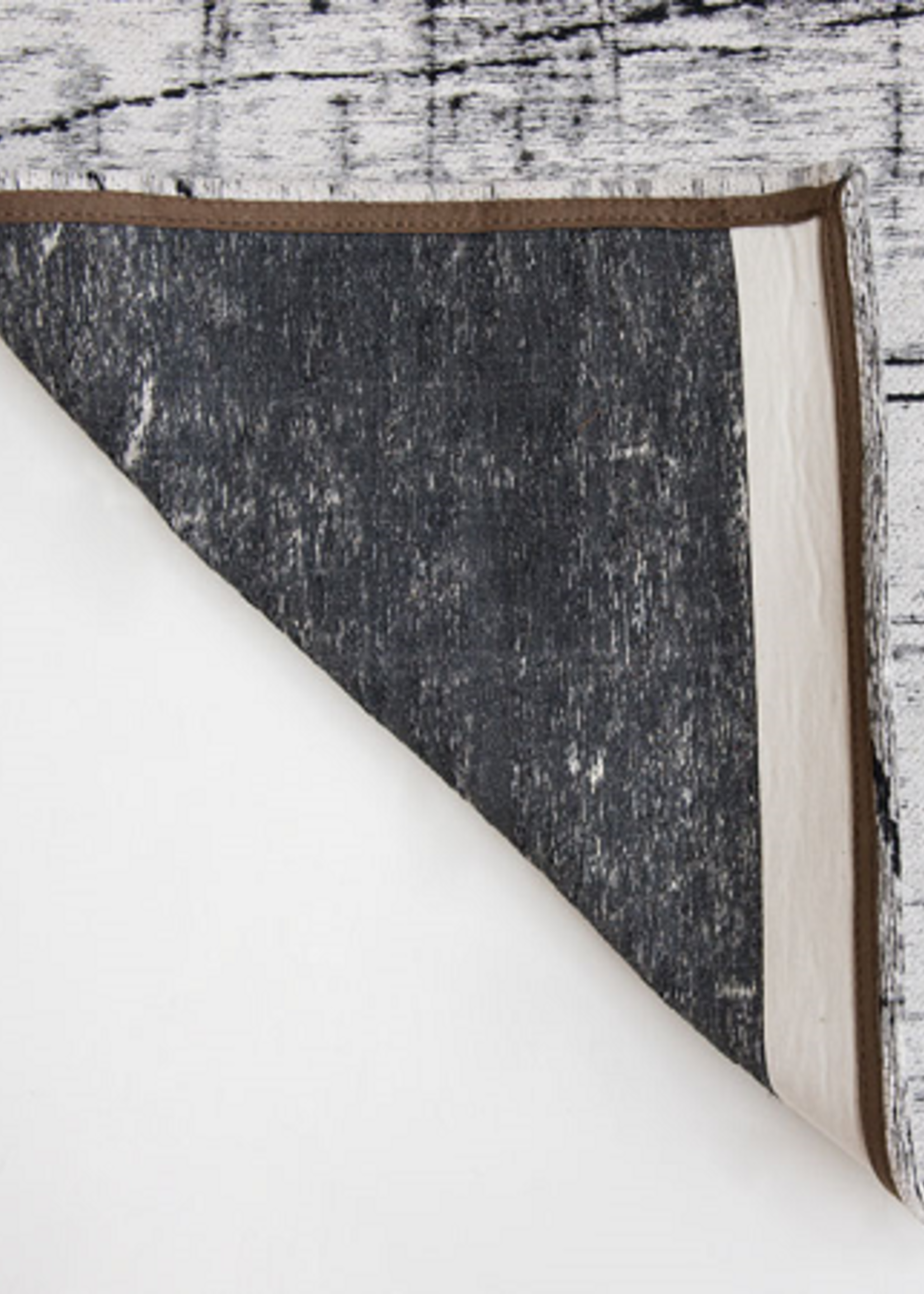 Vloerkleed  Mad men Griff Metro Zwart/wit