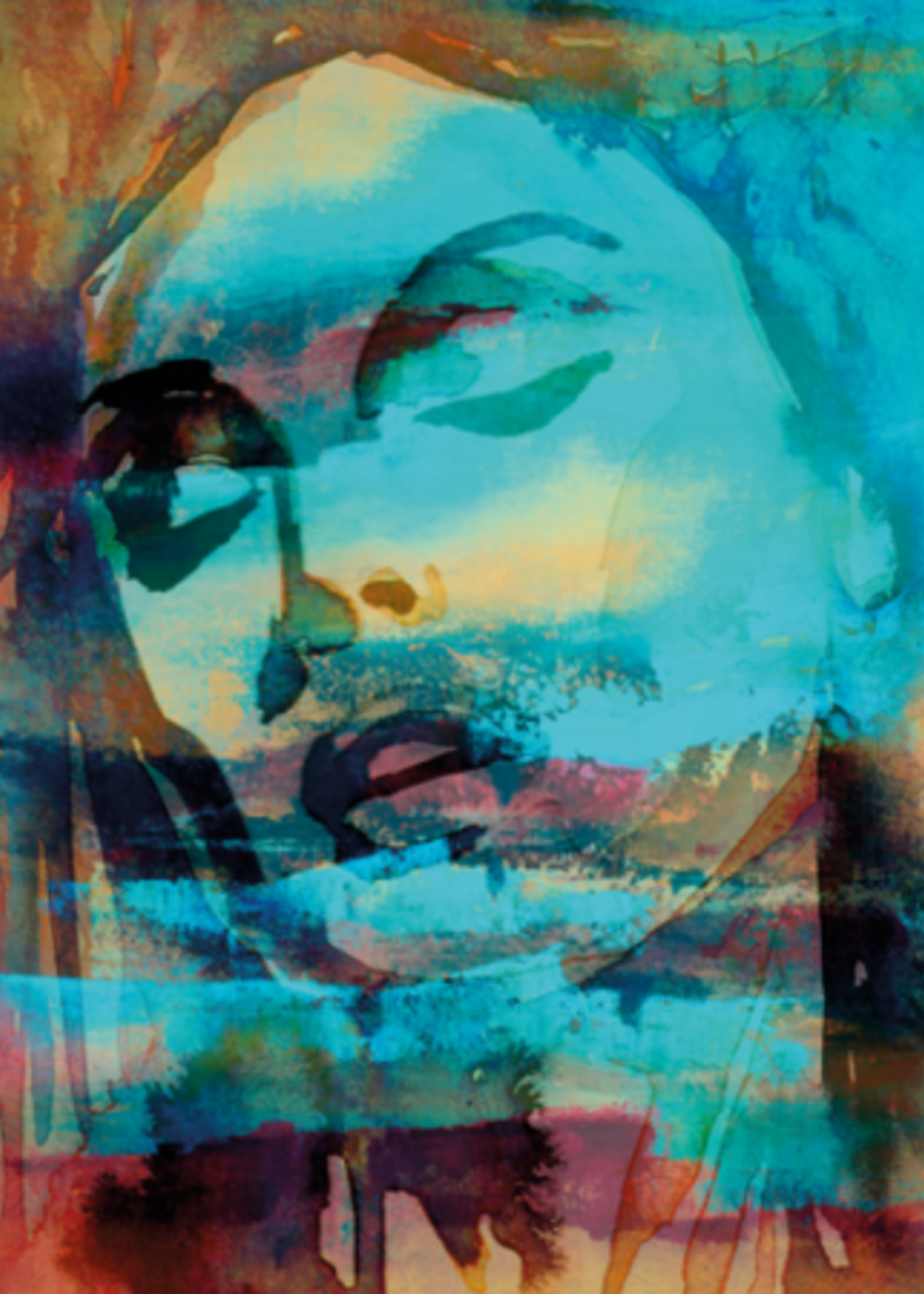 Wandkleed "Don't Worry"