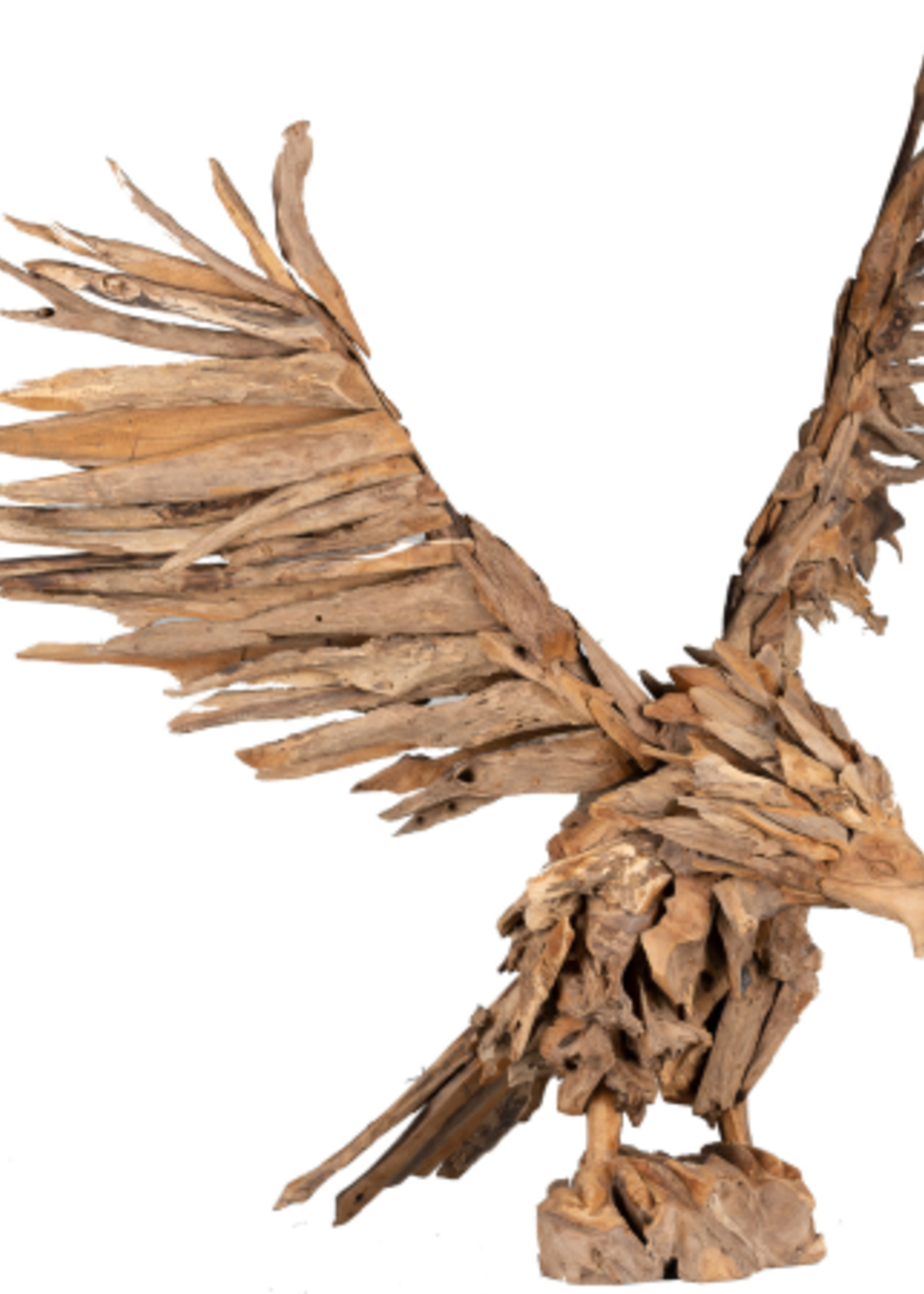 Houten beeld Adelaar